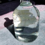 Glass Jug in Car